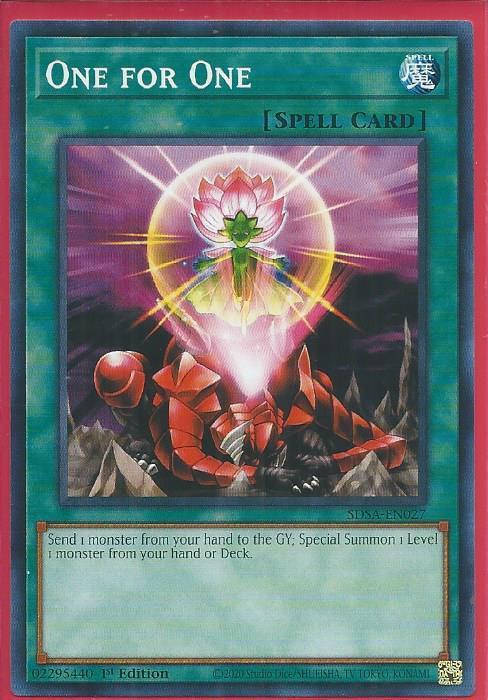 Yugioh - One for One *Common* SDSA-EN027 (NM/M)