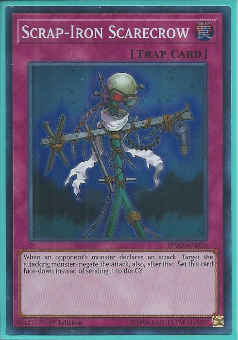 Yugioh - Scrap-Iron Scarecrow *Super Rare* SPWA-EN058 (NM)