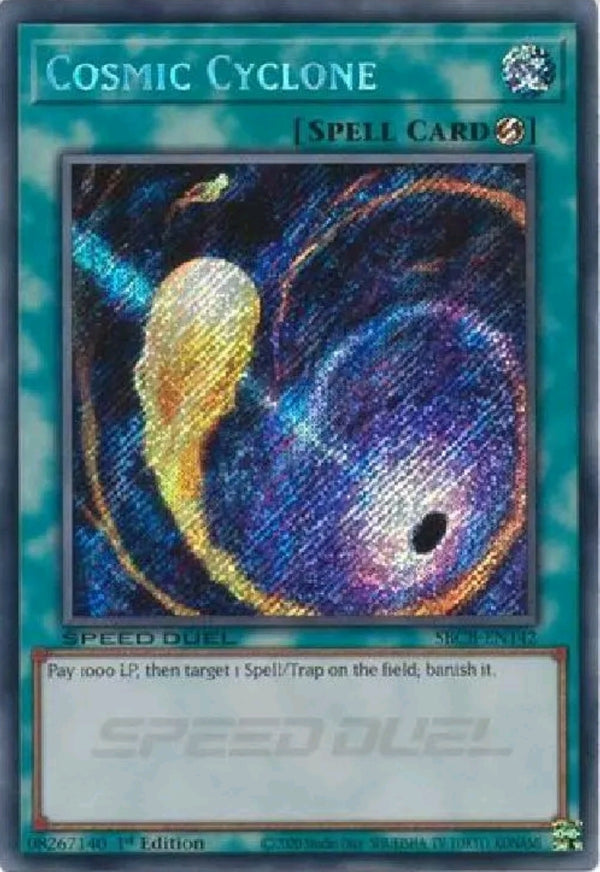 Yugioh - Cosmic Cyclone *Secret Rare* SBCB-EN142 (NM)