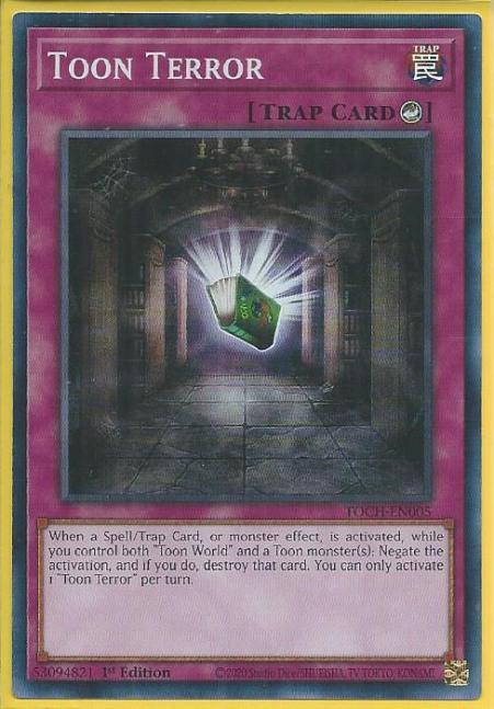 Yugioh - Toon Terror *Super Rare* TOCH-EN005 (NM/M)