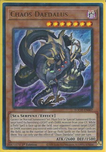 Yugioh - Chaos Daedalus *Ultra Rare* TOCH-EN007 (NM/M)