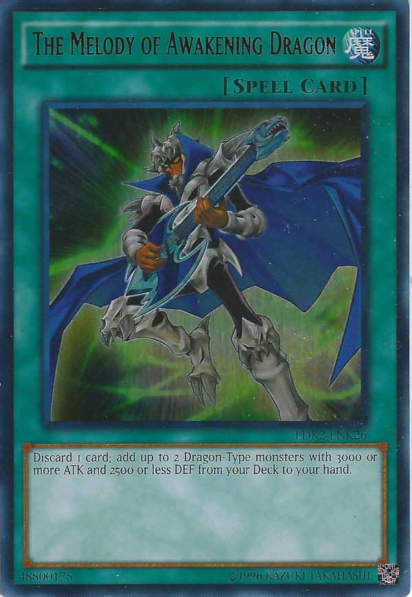 Yugioh - The Melody of Awakening Dragon *Ultra Rare* LDK2-ENK26 (NM)