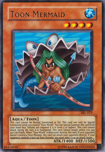 Yugioh - Toon Mermaid *Ultra Rare* SRL-072 (NM)